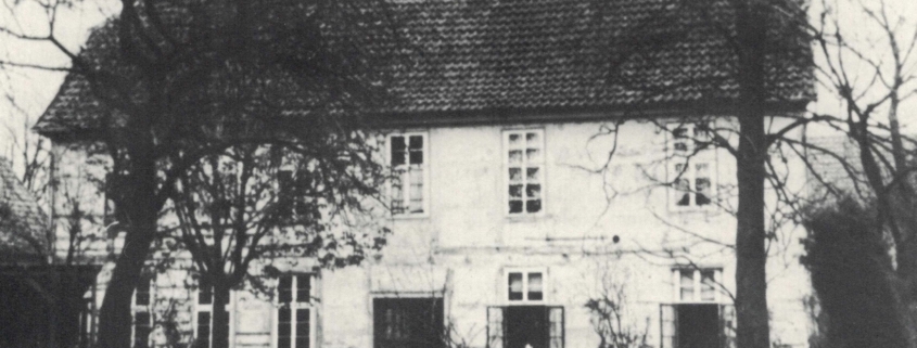 Historisches Foto Pfarrhaus